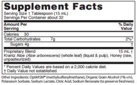 Deca Aloe – Father Zago’s Supreme Immune Health Formula – Aloe Arborescens Juice with Raw Unpasteurized Honey – Immune System Support – 16 oz Bottles – Pack of 4