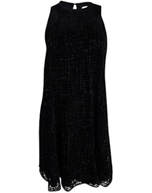 Womens Velvet Sleeveless Casual Dress
