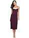 Ekouaer Womens Sleepwear Nightgown Full Slips Lace Sling Dress,7137-purplish Red-long Style,Large