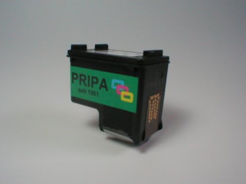 Pripa Remanufactured Ink Cartridge Black Compatible with HP Suitable for Use in the Following Printers HP PSC 1205 / 1210 / 1215 / 1315 / 1350 / 2105 / 2110 / 2175 / 2210 / 2410 / 2510 All-in-One / Pack of 1