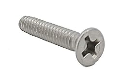 FixtureDisplays® 6-32 X 3/4" Stainless Flat Head