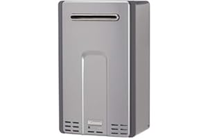 Rinnai RL75eP Tankless Hot Water Heater, 7.5 GPM, Propane, Outdoor Installation