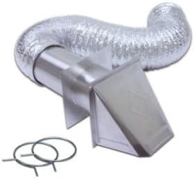 Vent Kit Dryer Alum 4inx5ft by Lambro