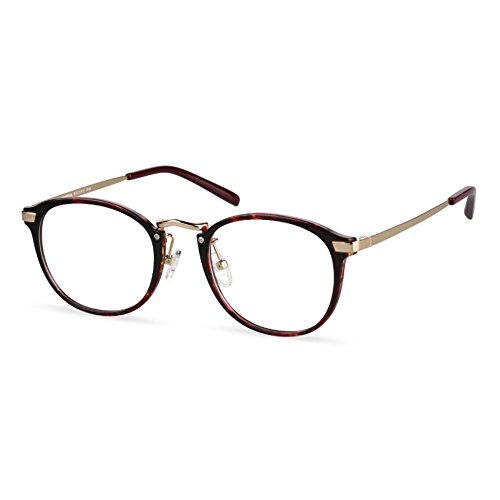 LifeArt Blue Light Blocking Computer Glasses,Stylish Reading Glasses for Women/Men,Transparent Lens Filter UV Light 400,Reduce Eyestrain (No Magnification)