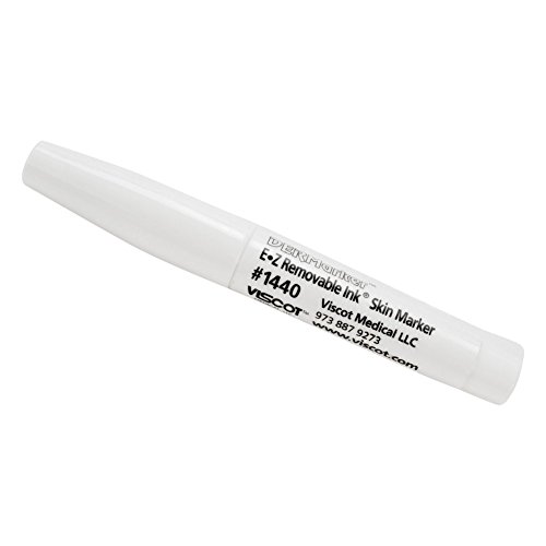 Viscot Regular Tip 25 EZ Mini Skin Marker Removable White Ink Misc