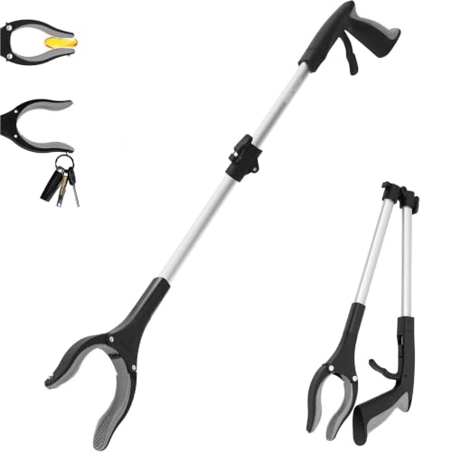 Folding Reacher Grabber Tool