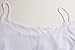 Women's Summer Spaghetti Strap Sundress Trumpet Sleeve Beach Slip Dress White Large