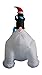 6 Foot Long Christmas Inflatable Penguins Fishing on Polar Bear Decoration