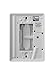 Home Automation Lighting, ZWAVE Plus Smart Switch by Ecolink (New, in Retail Packaging) - Lighting Control, White Single Rocker Style Light Switch Design (PN - SDLS2-ZWAVE5)