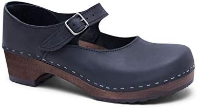 Amazon Com Sandgrens Swedish Handmade Wooden Closed Back Clogs