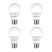 (4-Pack) EcoSmart LED A19 Dimmable 40W Replacement in Soft White (15,000 Hours, 2700K, 5.6W, Energy Star, E26)
