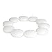 ifavor123 24pcs Floating Candles for Wedding Party Favor Unscented Floater Disc (White, 3