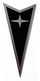 Pontiac GTO 04-06 Front Badge Emblem Star Black