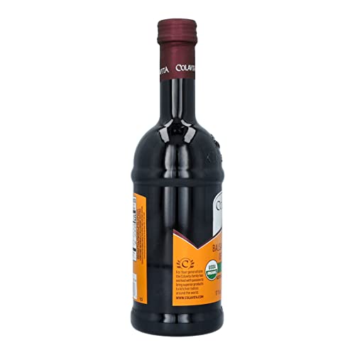 COLAVITA ORGANIC BALSAMIC VINEGAR OF MODENA, 17 FL.OZ (PACK OF 6)