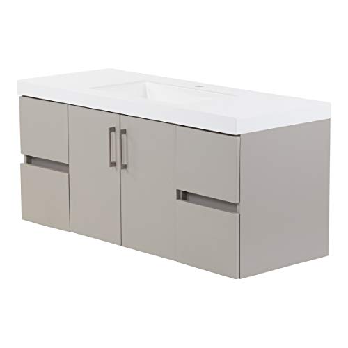Woodcrafters Home Products Innes Bathroom Vanity with Sink, 48.5" W x