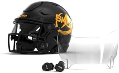 black shield football helmet under armour Amazon.com : Under Armour Youth Football Helmet Visor, Clear : Youth Football  Shield : Sports & Outdoors