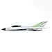E-flite EFLU4250 UMX F-27 Evolution BNF Basic with AS3X and Safe, White With Green