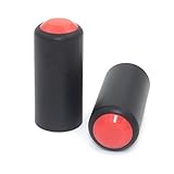 PANOVO a Pair (2pcs) red Pgx/slx Wireless Mic Screw on Cap/cover/cup for Shure Pgx/slx Wireless Microphone System Handheld Mics