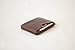 MEKU Men's Handmade Slim Leather Wallet Credit Card Holder Slim Wallet Dark Brown Father Day Gifts