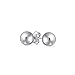 Minimalist Plain Simple Round Bead Ball Tragus Cartilage Stud Earrings For Women For Teen Shiny Polish .925 Sterling Silver 2-10 MM Sizes