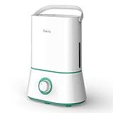 iTeknic Humidifiers, Upgrade Ultrasonic Cool Mist Humidifier for Bedroom Baby 12-50 Hours, Ultra Quiet, Easy to Clean, 360° Nozzle, Auto Shut-Off (4L/1.06 Gallon US 110V)