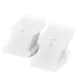 100 Pcs Plastic Floss Bobbin(Transparent), Sewing