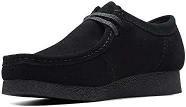 Amazon.com | Clarks Men's Wallabee Shoe, Black Suede, 105 M US