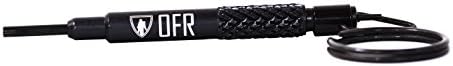 Tactical 365 Operation First Response Handcuff Keys | Pen Style 4.5 inch Universal Aluminum Key by ZAK Tools (Black Swivel, 4.5)
