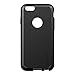 LUVVITT [Ultra Armor] Shock Absorbing Case Best Heavy Duty Dual Layer Tough Cover for Apple Phone 6 Plus / Phone 6s Plus Black
