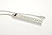 Digital Energy 6-Outlet Surge Protector Power Strip with 8-Ft Long Extension Cord, White, ETL Listed/UL Standard
