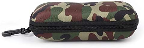 YYJHWECK Glasses Box Sunglasses Case Camouflage Storage Protector Zipper Unisex Container
