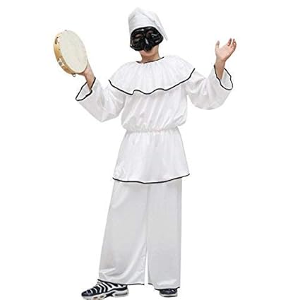 Costume Di Carnevale Pulcinella Bambino 10 11 Anni