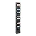 Safco, Steel Magazine Rack, 23 Pocket Wall Mounted Display for Home & Office, Durable Powder Coat Finish