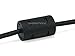 Monoprice 6-Feet USB 2.0 A Male to Mini-B 5pin Male 28/24AWG Cable with Ferrite Core (104931),Black
