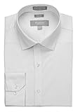 MARQUIS Men's Slim Fit Spandex Dress Shirt