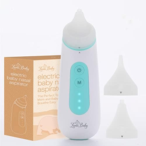 Electric Nasal Aspirator for Babies Baby Nose Sucker MustHaves for First Time Mom Nose