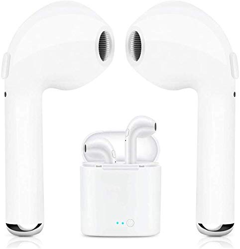 Wireless Bluetooth Earbuds with Portable Charging Case | Anti-Sweat Earplugs Gym Running | Long Battery Life | in-Ear Noise Cancelling Stereo Headset | for All Smartphones (93)