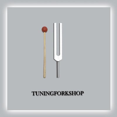 432 Hz Tuning fork for Healing with mallet+Pouch+fast shipping