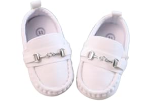 LOGOPLAY Casual Slip On Low Top Loafer Shoes for Baby Boys, Lightweight Comfortable Non Slip Flat Shoes for Indoor Outdoor Walking, Spring Blue