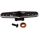 Racers Edge 10348 Aluminum Clamping Double Servo Arm, 24 Tooth, for Hitec