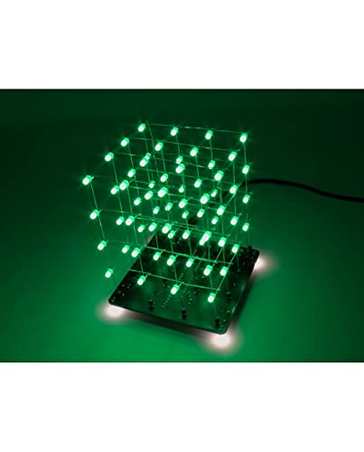 Hobby Components 4x4x4 64 LED cube kit (Green)