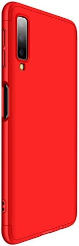 Hardcase for Samsung Galaxy A7 2018 Case, Hybrid 3 in 1 Shockproof Hard PC Cover Full Protection Mobile Phone Case