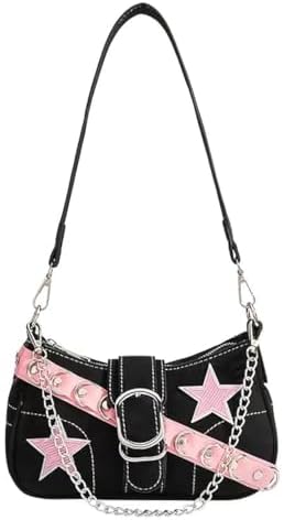 Amazon.com: HIQUAY Grunge Hobo Bag Fairy Grunge Shoulder Bag Y2K