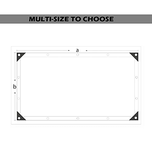 ALGFree Sonnensegel Leinwand, Sun Segel Sonnensegel Rechteck 90% UV-beständig Mit Ösen Für Den Außenbereich Pergola… – Bild 7