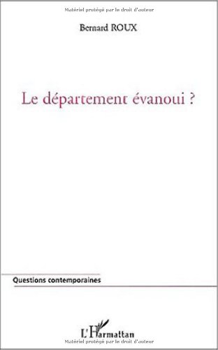Le  département évanoui ?