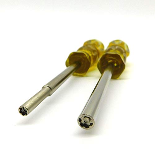 AWTOK Security Screwdriver Bit Set, 3.8 mm Gamebit Screwdriver & 4.5 mm Gamebit Screwdriver