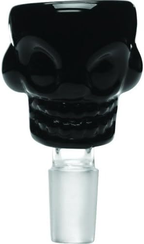 SCIENTIFIC LABWARE 12-211 SLIDE BOWL SKULL FACE BLACK 14MM