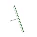 BESTOMZ 150pcs Biodegradable Paper Straws Bamboo Drinking Straws for Party Drinks Decoration