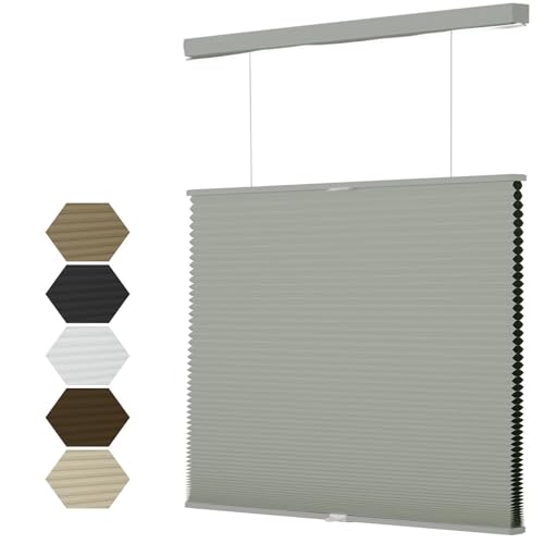 MYshade Top Down Bottom Up Cellular Shades Grey