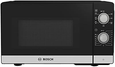 Bosch Serie 2 Freestanding Microwave Grill, 20L, Stainless Steel